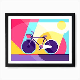 City Bike 2 Art Print