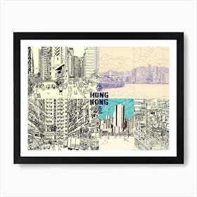 Hong Kong Art Print