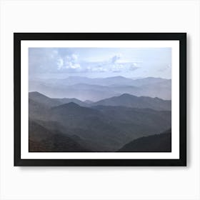 Smoky Mountain Memories - Blue National Park Photography Art Print