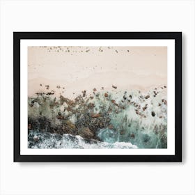 Aerial Ocean View Art Print