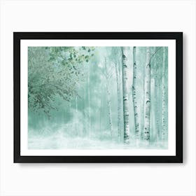 Birch Forest 13 Art Print