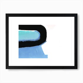 Blue Lake Art Print