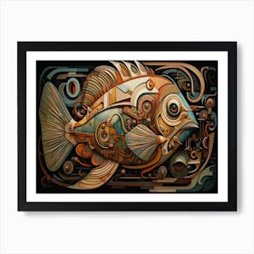 Fishing 1 Art Print