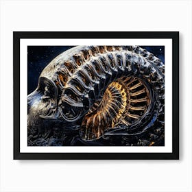 Ram'S Head 1 Art Print