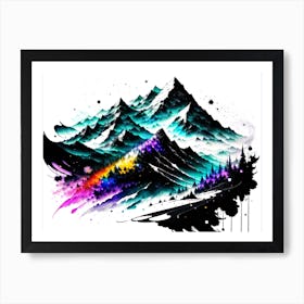 Mountain Art Print