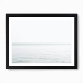 Calm Blue Ocean Art Print