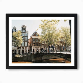 Amsterdam In Spring Art Print