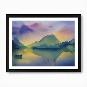 Evening Reflections Art Print