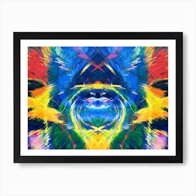 Psychedelic Painting 1 Art Print