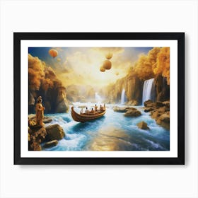 Sailing Into the Unknown Art Print