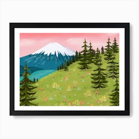 Forest View  Art Print