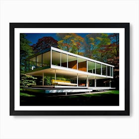 Frank Lloyd Wright House Art Print