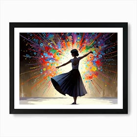 Dancer In The Sky 1 Art Print