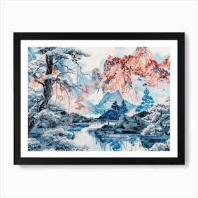 Chinese Mountains 3 Art Print