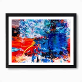 Acrylic Extruded Painting 25 Art Print