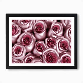 Pink Roses 6 Art Print