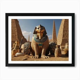 Egyptian Sphinx 1 Art Print