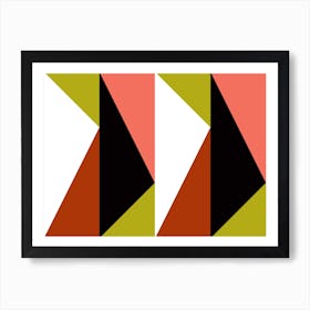 Geometric Abstraction 164 Art Print