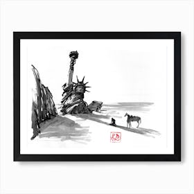 Planet Of The Apes Art Print