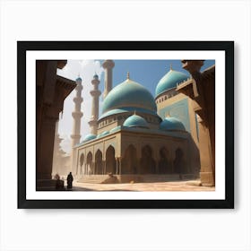 Islamic Mosque 4 Art Print