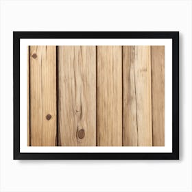 Wooden Planks Art Print