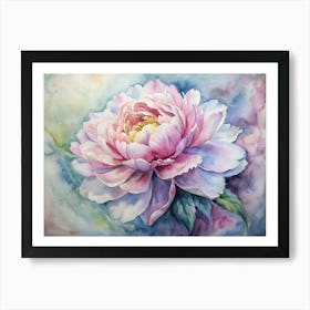 Pink Peony Art Print