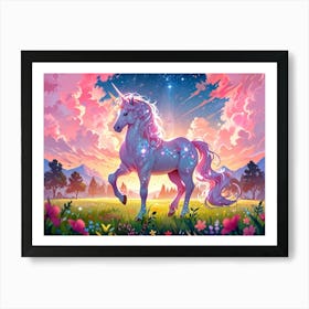 Unicorn Painting 1 Art Print