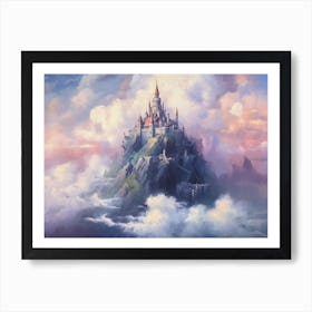 Castle In The Clouds 1 Art Print