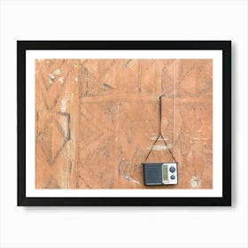 Radio On The Wall Art Print