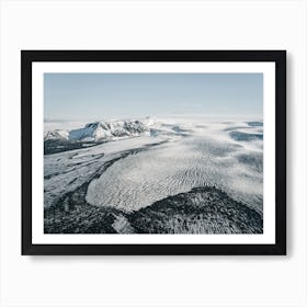 Landscapes Raw 18 Vatnajökull (Iceland) Art Print