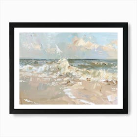 Coastal Impression Dynamic Waves 11 Art Print