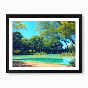 Japanese Garden 5 Art Print