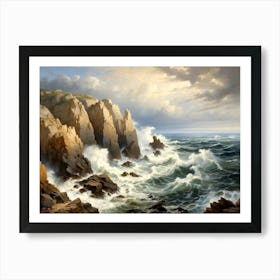 Stormy Sea Art Print