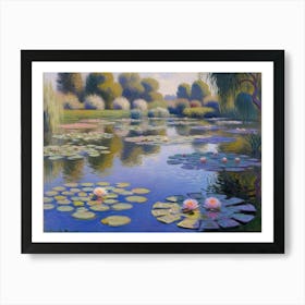 Water Lilies Art Print