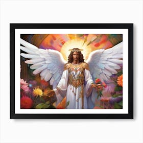 Garden Of Eden Wings Art Print