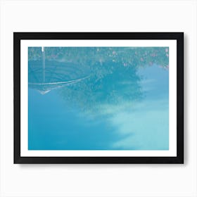 Reflection Of The Pool Art Print