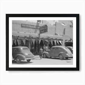 Parade On Fiesta Day, Taos, New Mexico By Russell Lee Art Print