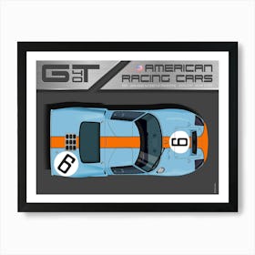 Ford Gt40 No. 6 1 Art Print