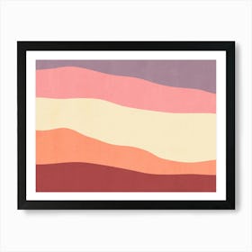 Abstract Landscape - Vr01 Art Print