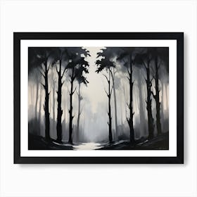 Forest Painting Art Print