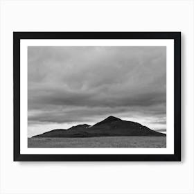 Black Rock Art Print