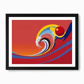 Wave Of Color Art Print