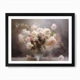 Still Life Flower Painting Art Print