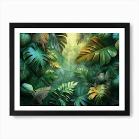 Jungle Background 3 Poster