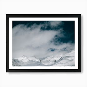 Winter Mountain Landscape II Art Print