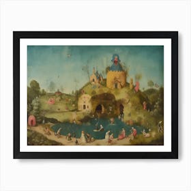 Contemporary Artwork Inspired By Hieronymus Bosch 2 Art Print