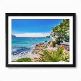 Sant Elm Mallorca Beach Art Print