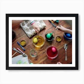 Easter Egg Painting 2 Art Print