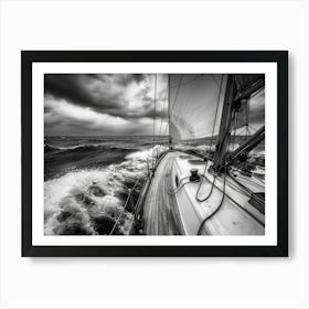 Stormy Seas 9 Art Print