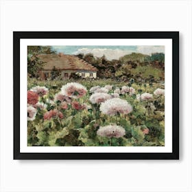 Dandelion Field Art Print